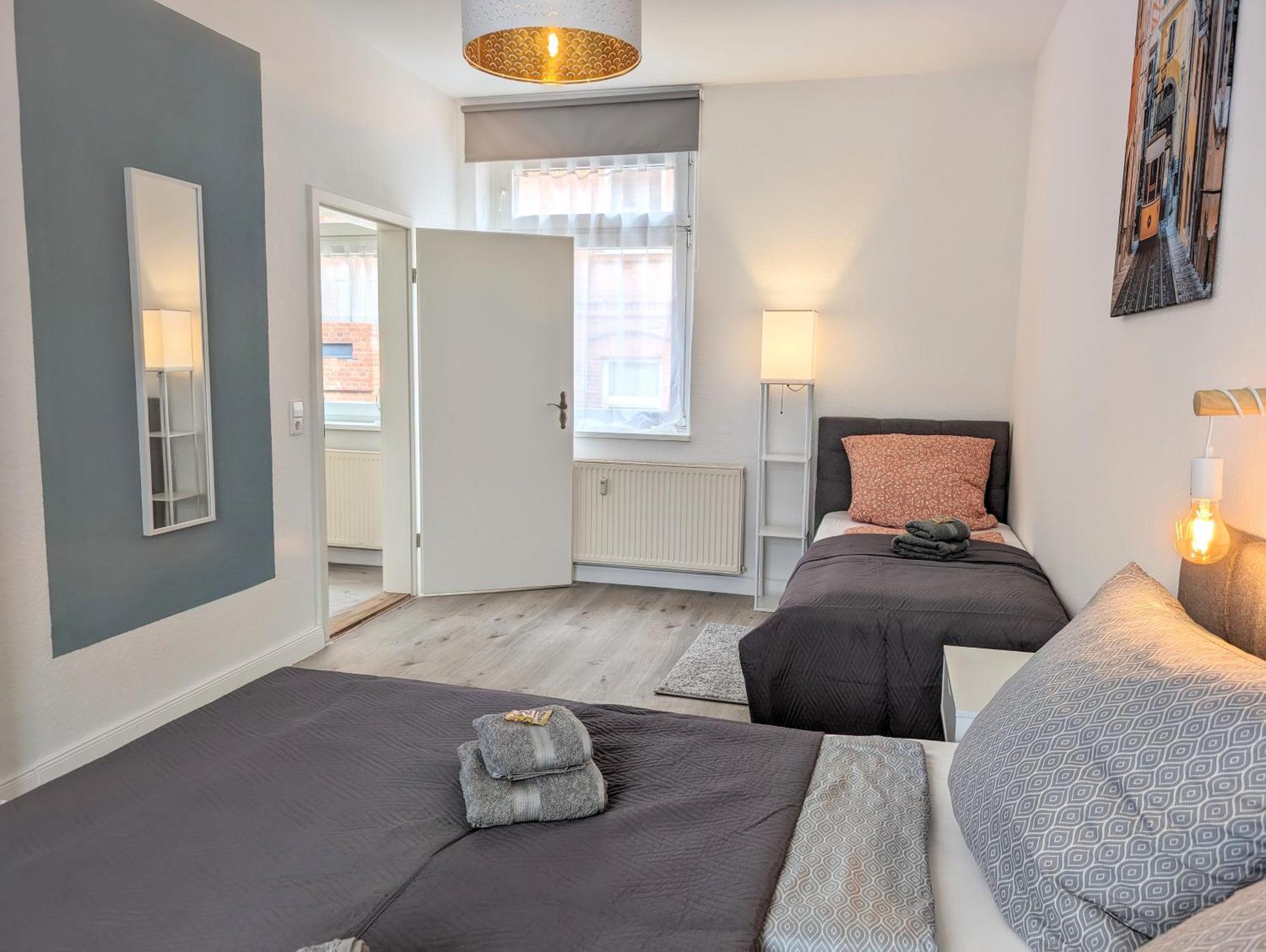 Casa Apartment Modern Vintage Flexibilitaet Pur- Perfektes Apartment Fuer Familien Und Geschaeftsreisende 5 Schlafplaetze, Vollausstattung, Amazon Prime & Parkplatz Inklusive Μαγδεβούργο Εξωτερικό φωτογραφία